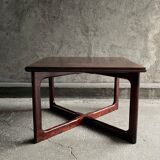 Danish rosewood coffee table by dyrlund, 1960s