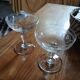 8 mismatched vintage champagne coupes