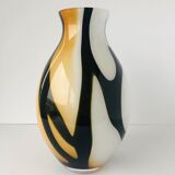 Contemporary blown glass vase