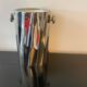 Silver-plated metal bottle cooler