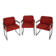Set of three armchairs from the 1970s.