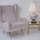 Giulia Mangani porcelain lamp chinoiserie with lychee, 1950`s ca, Italian