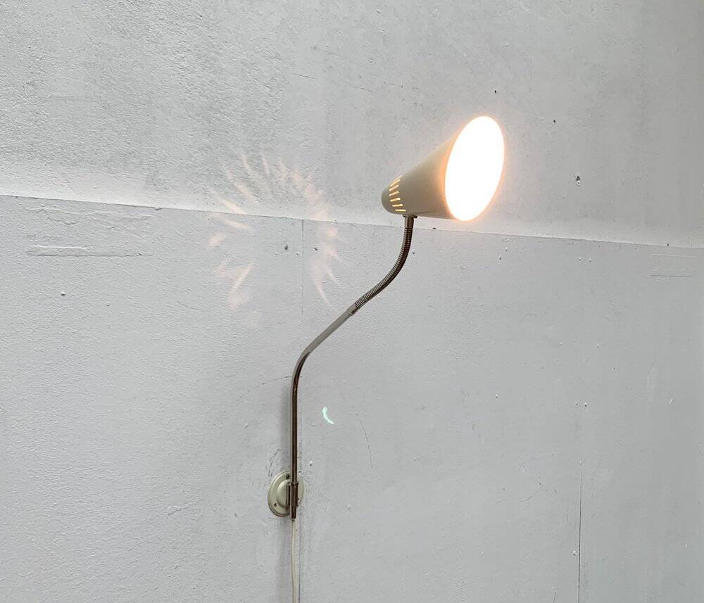Mid-Century German Wall Light by Kaiser Leuchten, 1960s