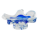 Flower platter, Murano glass, Italian design, 1960s, made in Italy