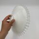 Corrugated opaline glass wafer