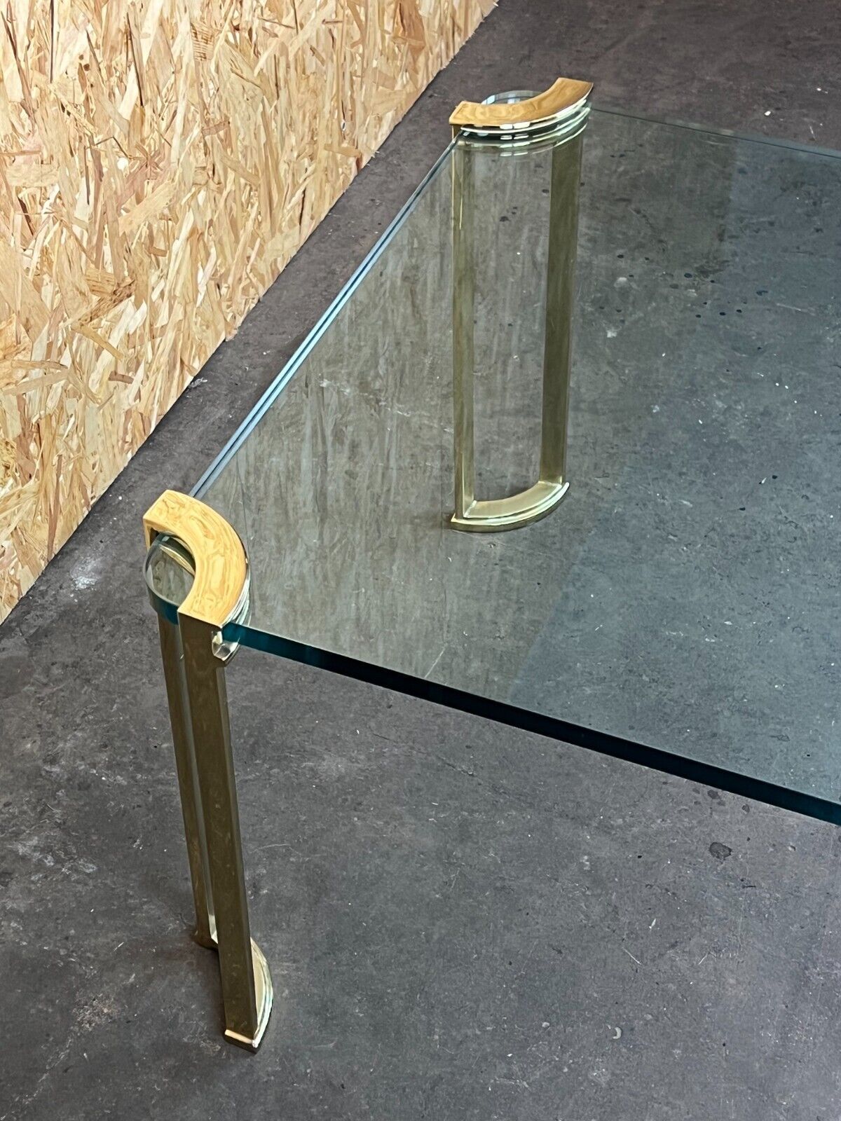 60s 70s brutalist bronze coffee table peter ghyczy coffee table space age design