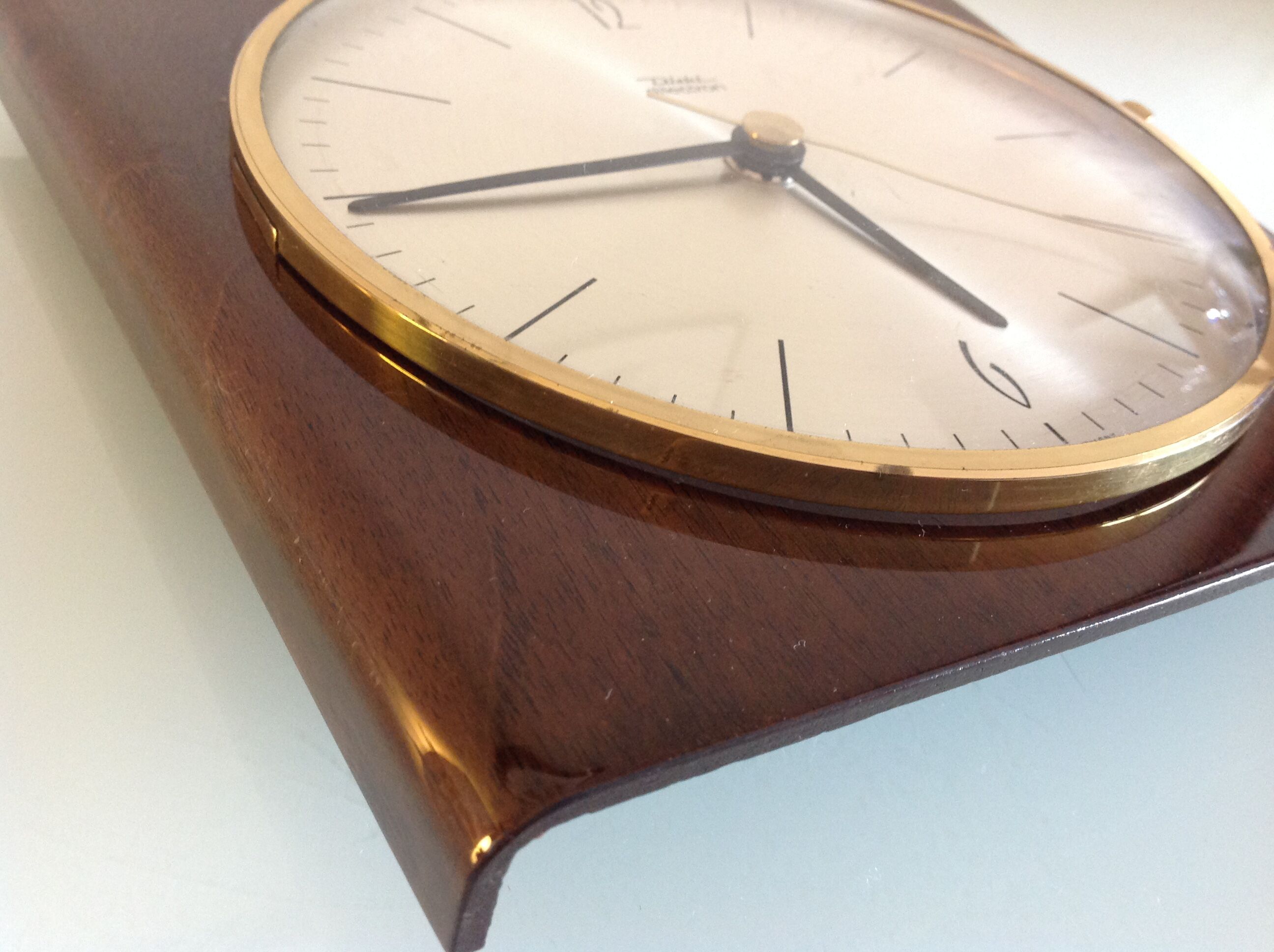 Old wooden clock by Diehl