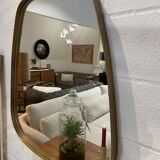 Rearview mirror and freeform on frame lation