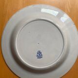Gien - sublime set of old plates monogram C