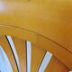 Set of 4 Vintage Bentwood High Pub Chairs with Armrests / Natural Wood Colo