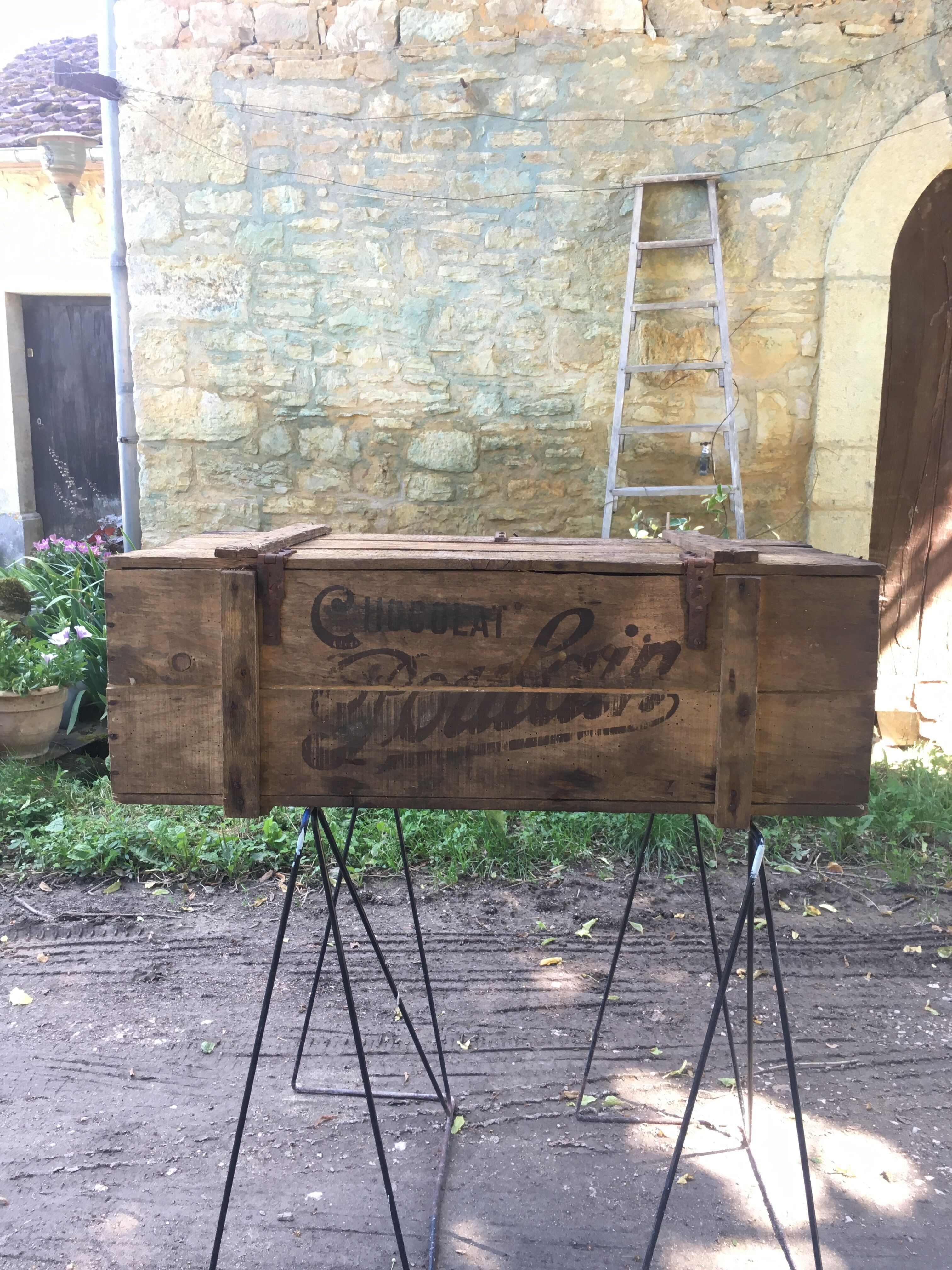 Wooden box Chocolate Foal