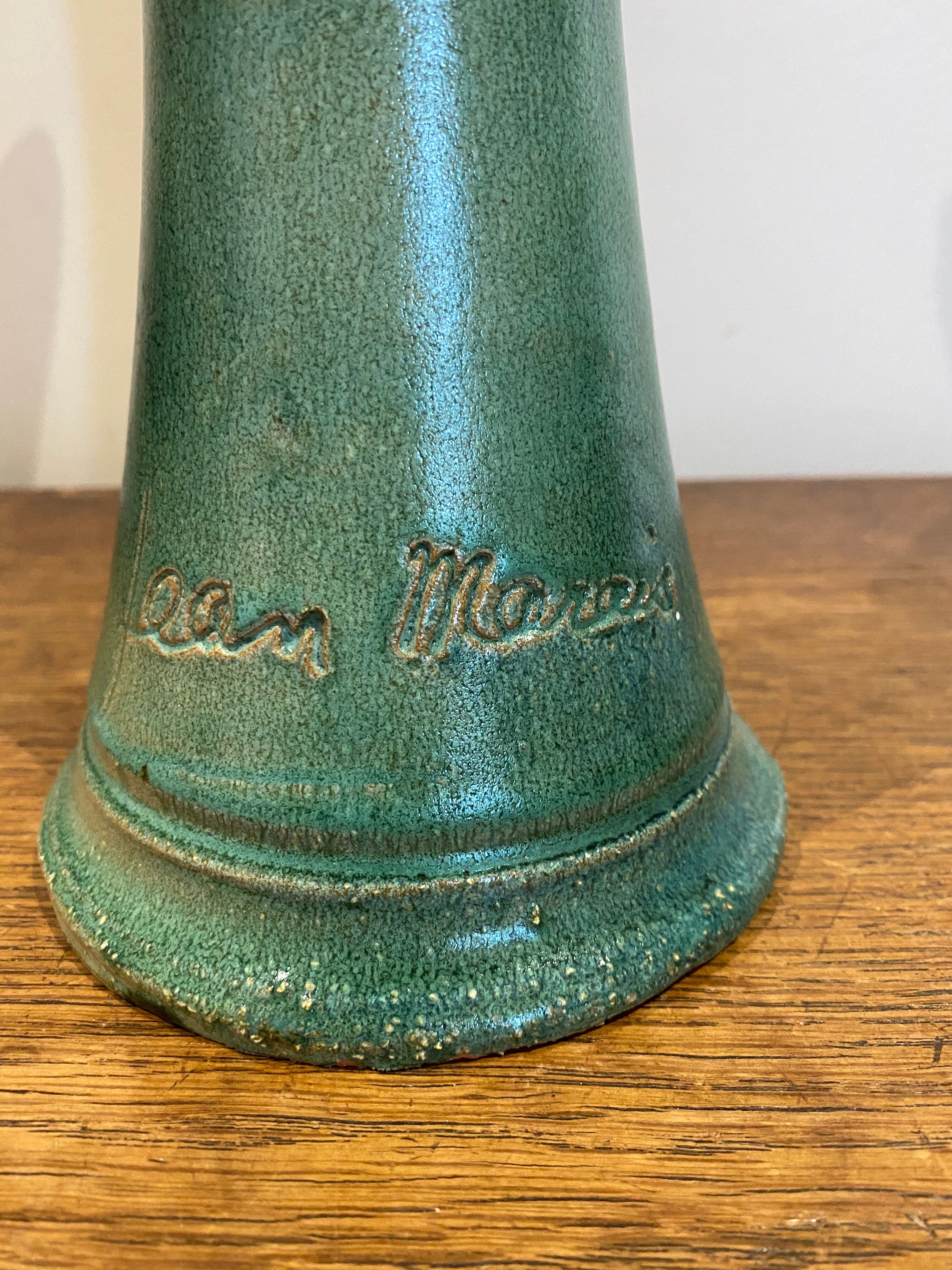 Large ceramic pitcher Jean Marais