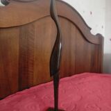 Sculture bois héron stylisé