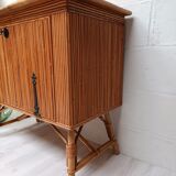Buffet en bambou  1950