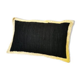 Rectangular ethnic cushion