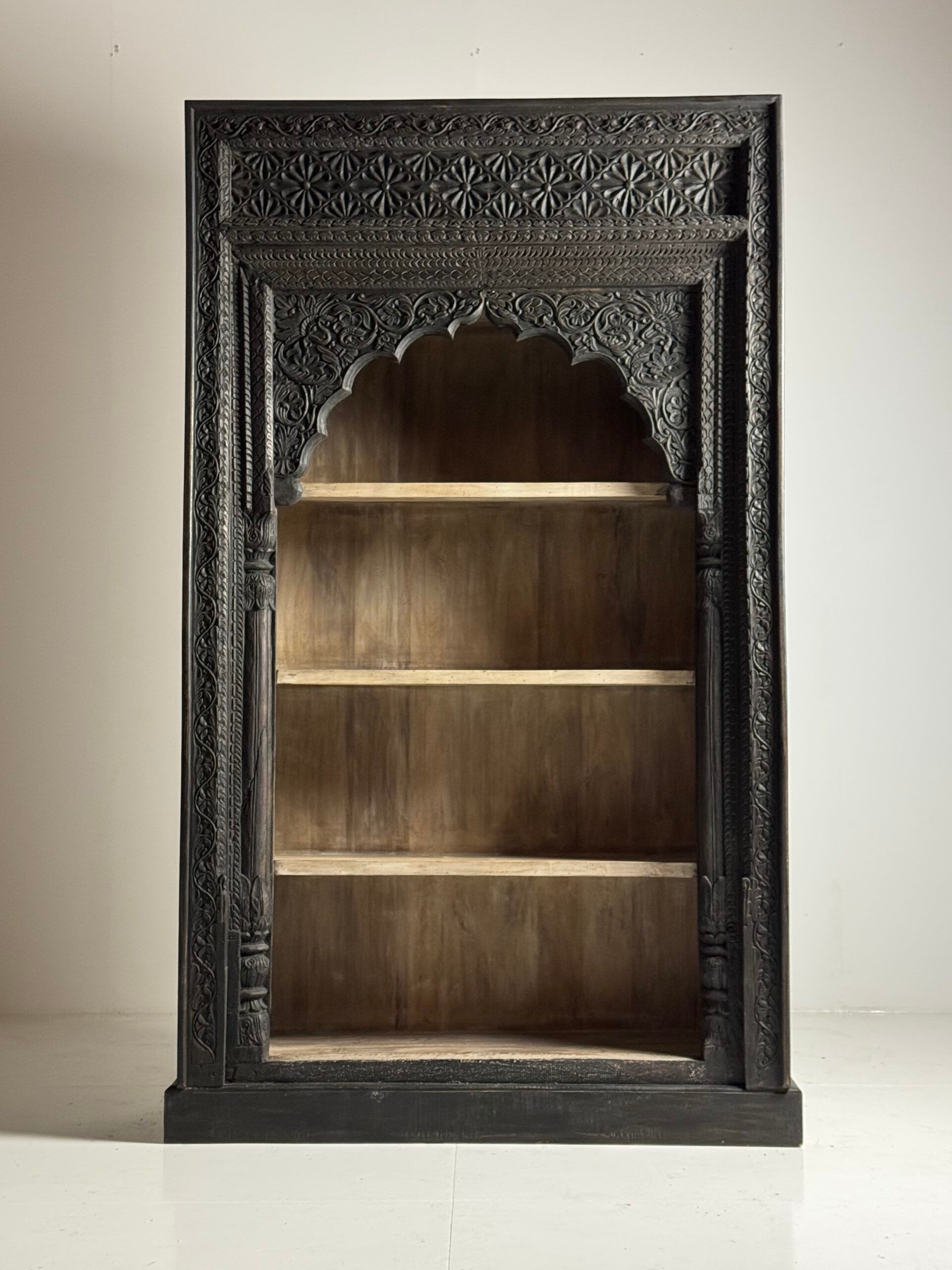 Large Asian bookcase 242cm
