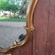 Miroir doré baroque style Louis XV biseauté