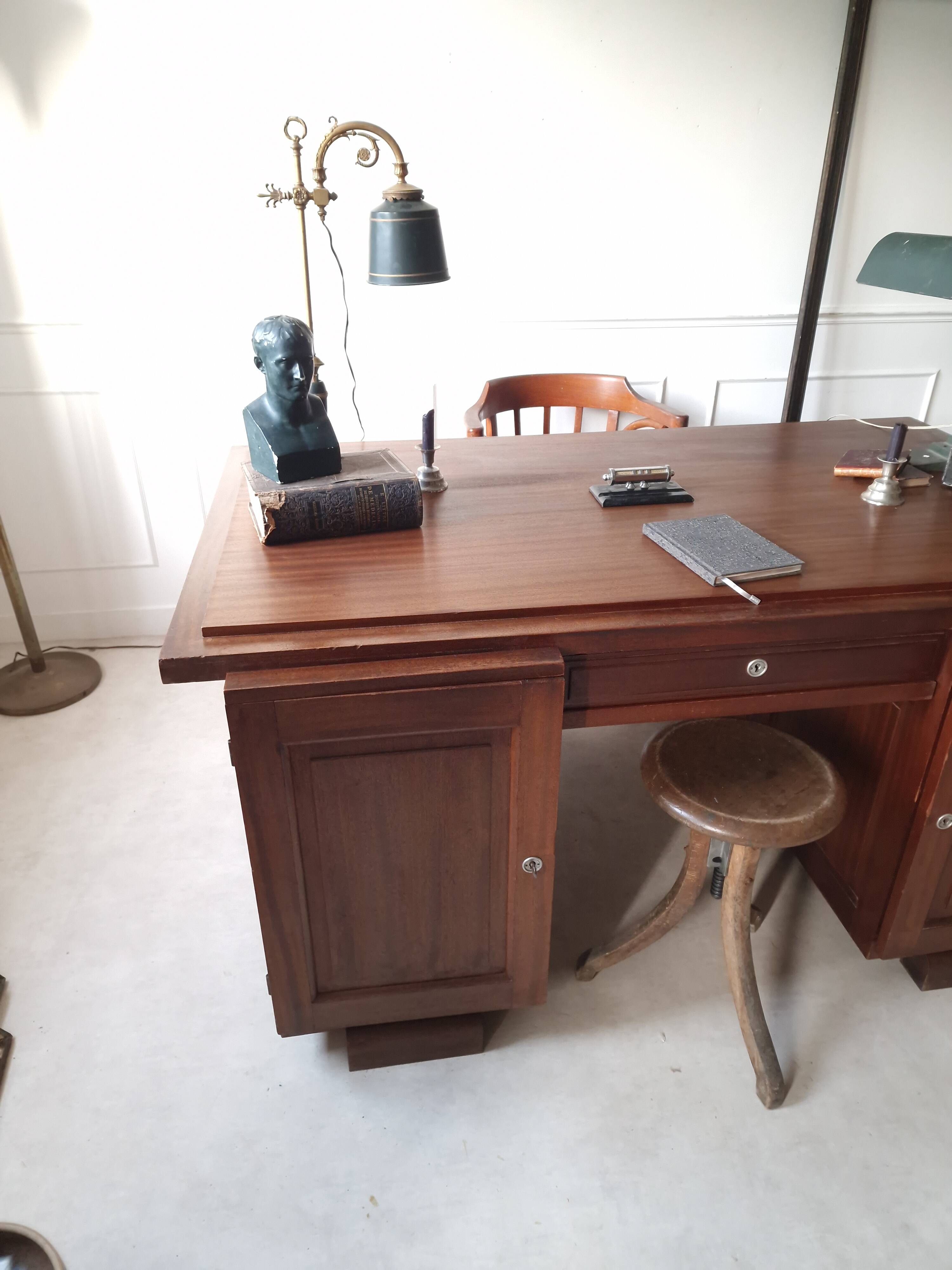 Antique double desk