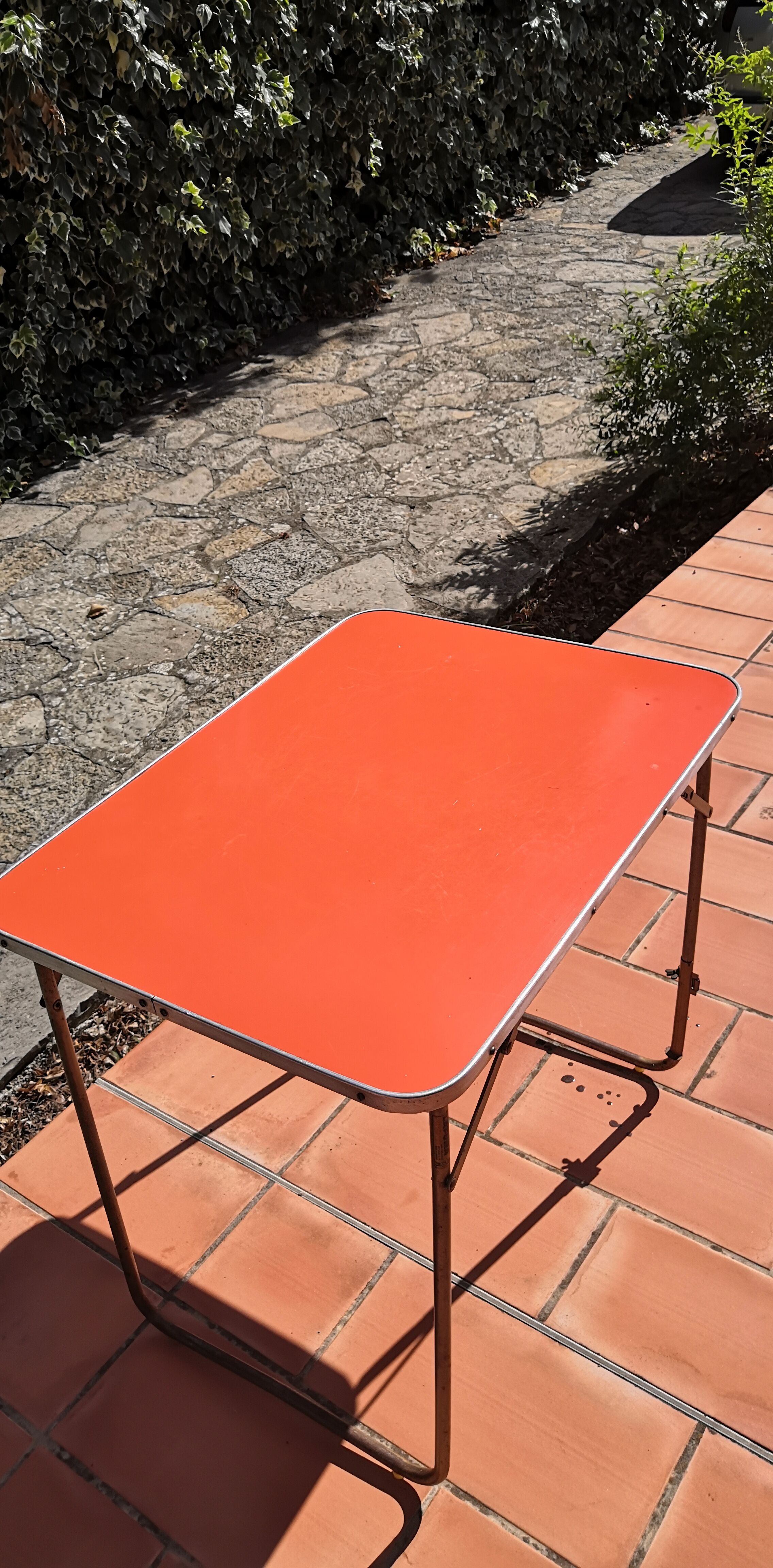 Vintage lafuma camping table 70s