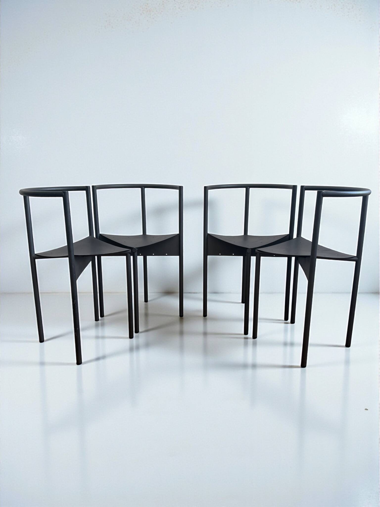 Fauteuils Wendy Wright de Philippe Starck pour Disform, 1986, lot de 4