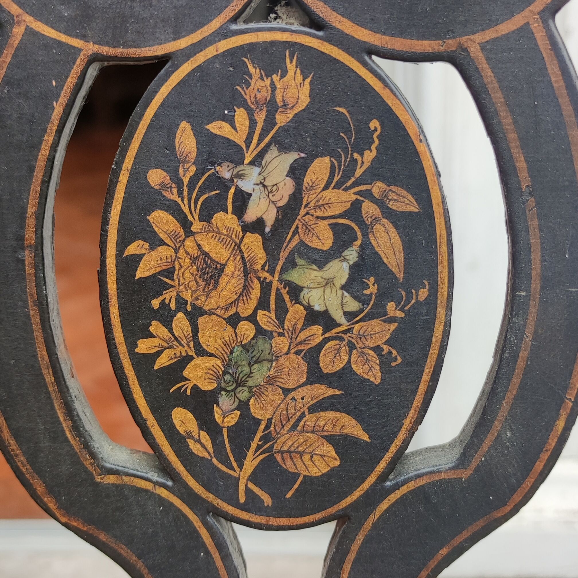 4 Napoleon III chairs