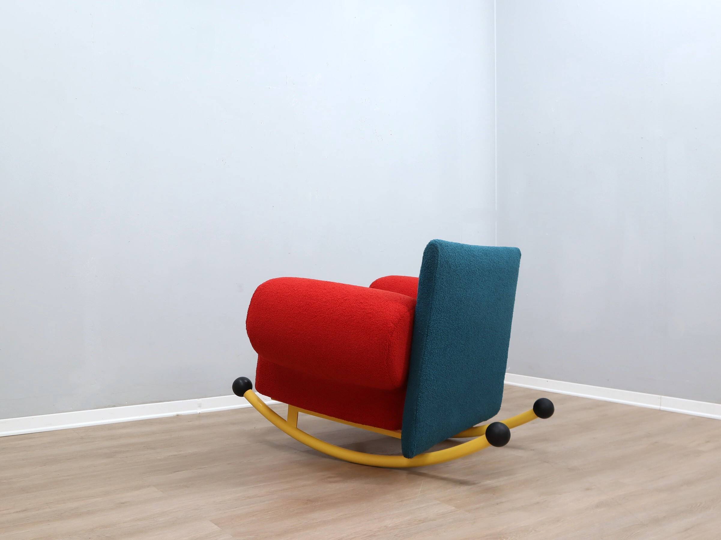 Topolino Rocking Chair by Seveso & Trezzi for Felice Rossi, 1980s