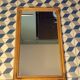 Vintage bamboo and rattan mirror 48X80cm