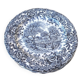 Antique dessert plates