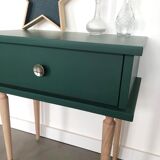 Chevet vert bilboquet déco