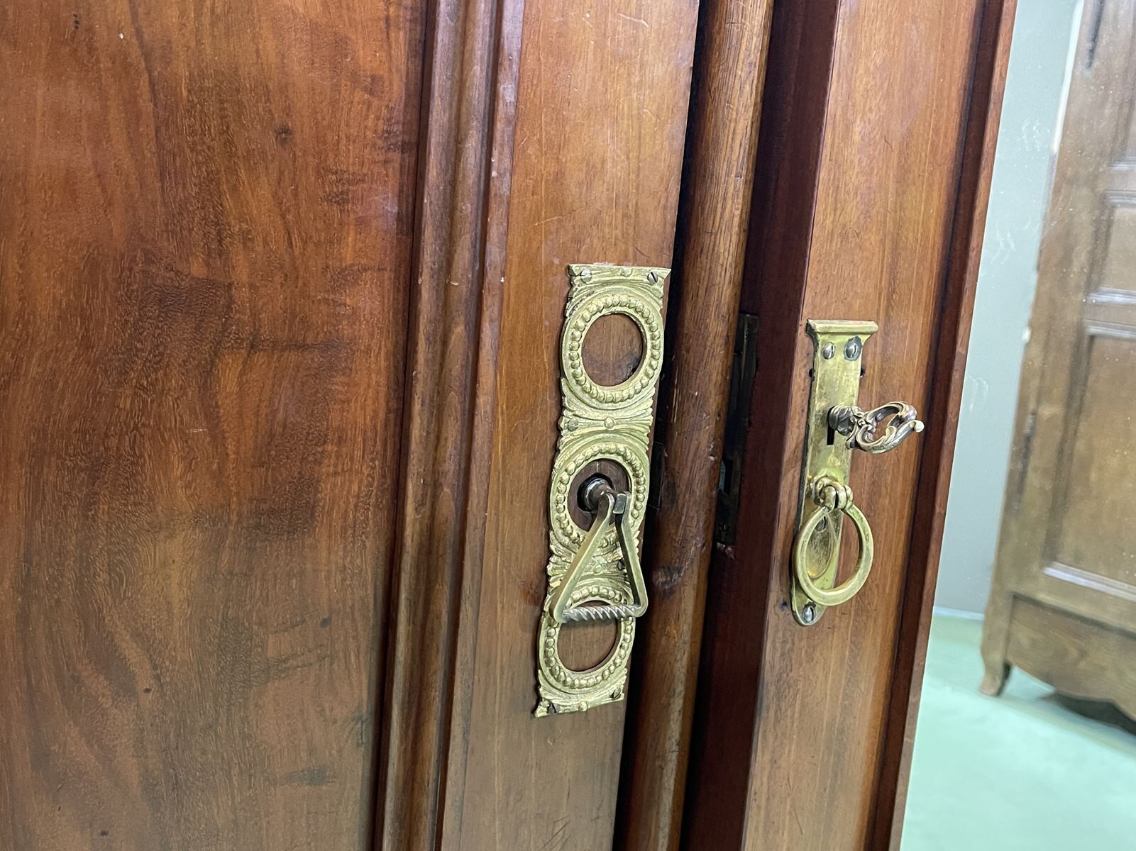 Dressing Victorian XIXth mahogany