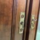 Dressing Victorian XIXth mahogany