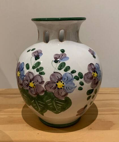 Vase vintage fleuri