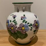 Vintage vase in bloom