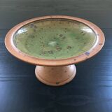 Stoneware footed cup, Corsican craftsmanship