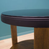 Walnut coffee table, danish design, 1970s, made in denmark