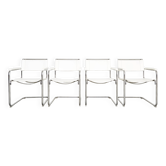 Set of 4 Mart Stam Cantilever S34 for Thonet