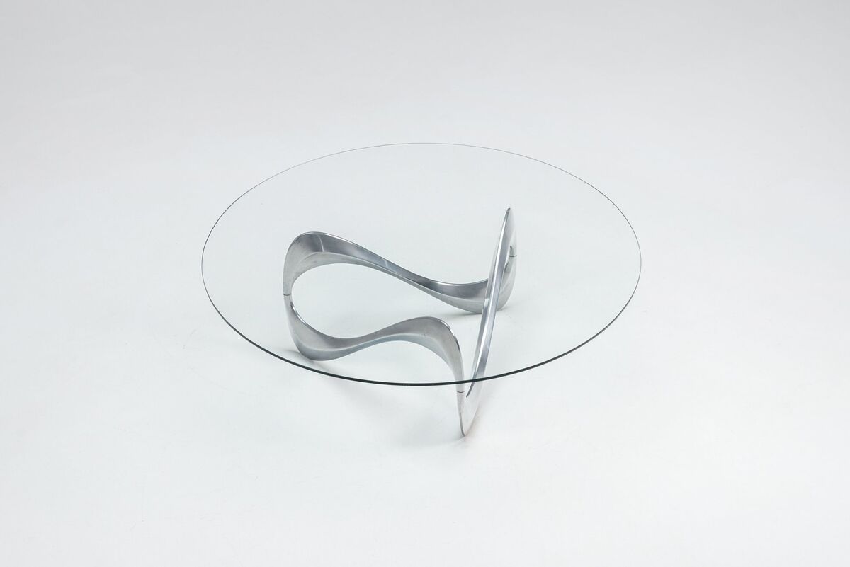 Knut Hesterberg model Snake coffee table Ronald Schmitt Germany 1965