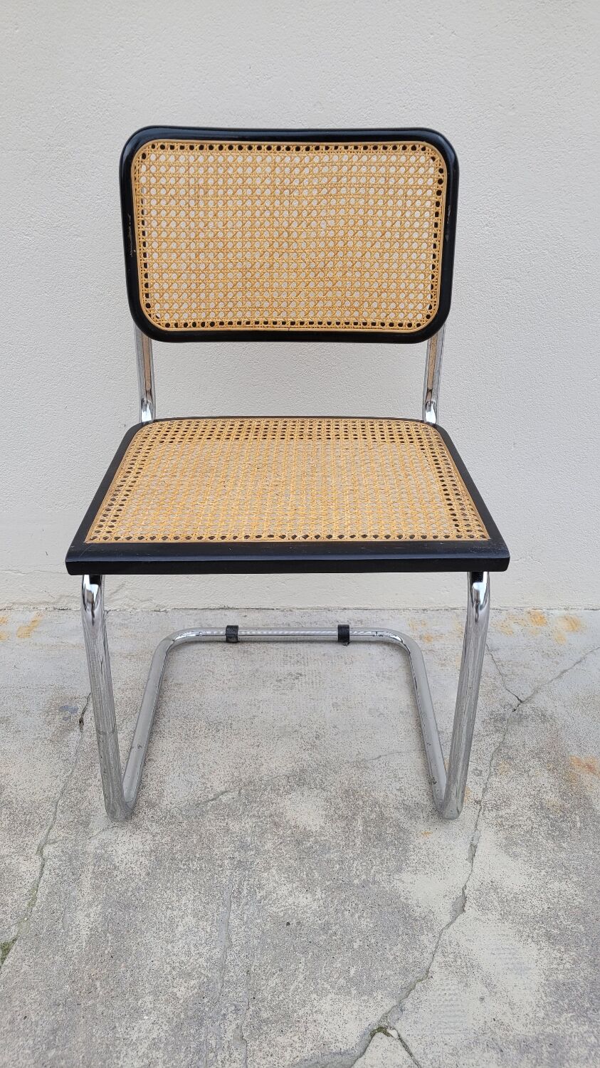 Chair by Marcel Breuer model B32 in canning