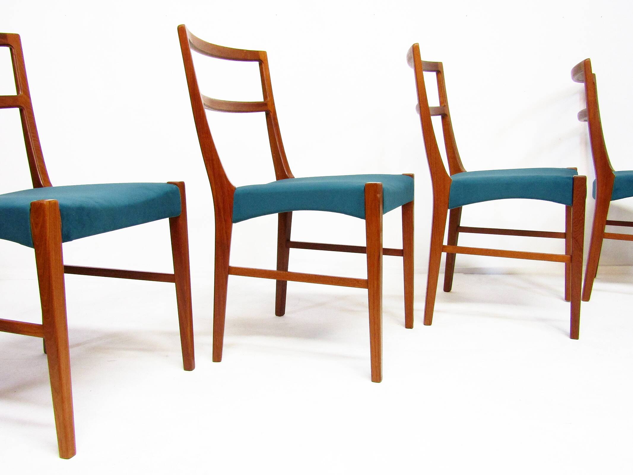 Four 1960s Danish Dining Chairs by Johannes Andersen for Bernhard Pedersen