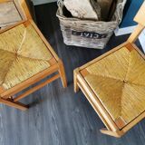 Pair of Pierre Cruege chairs