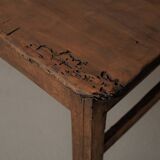 Farm table in solid wood – Auvergne, around 1900