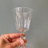 Set of 6 Luminarc France foot glasses