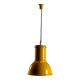 Vintage lacquered metal lamp, Italian design from the 1970s.