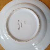 Signed plate