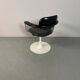 Single Mid-Century Belgian Swivel Armchair Attributed to Rudi Verelst