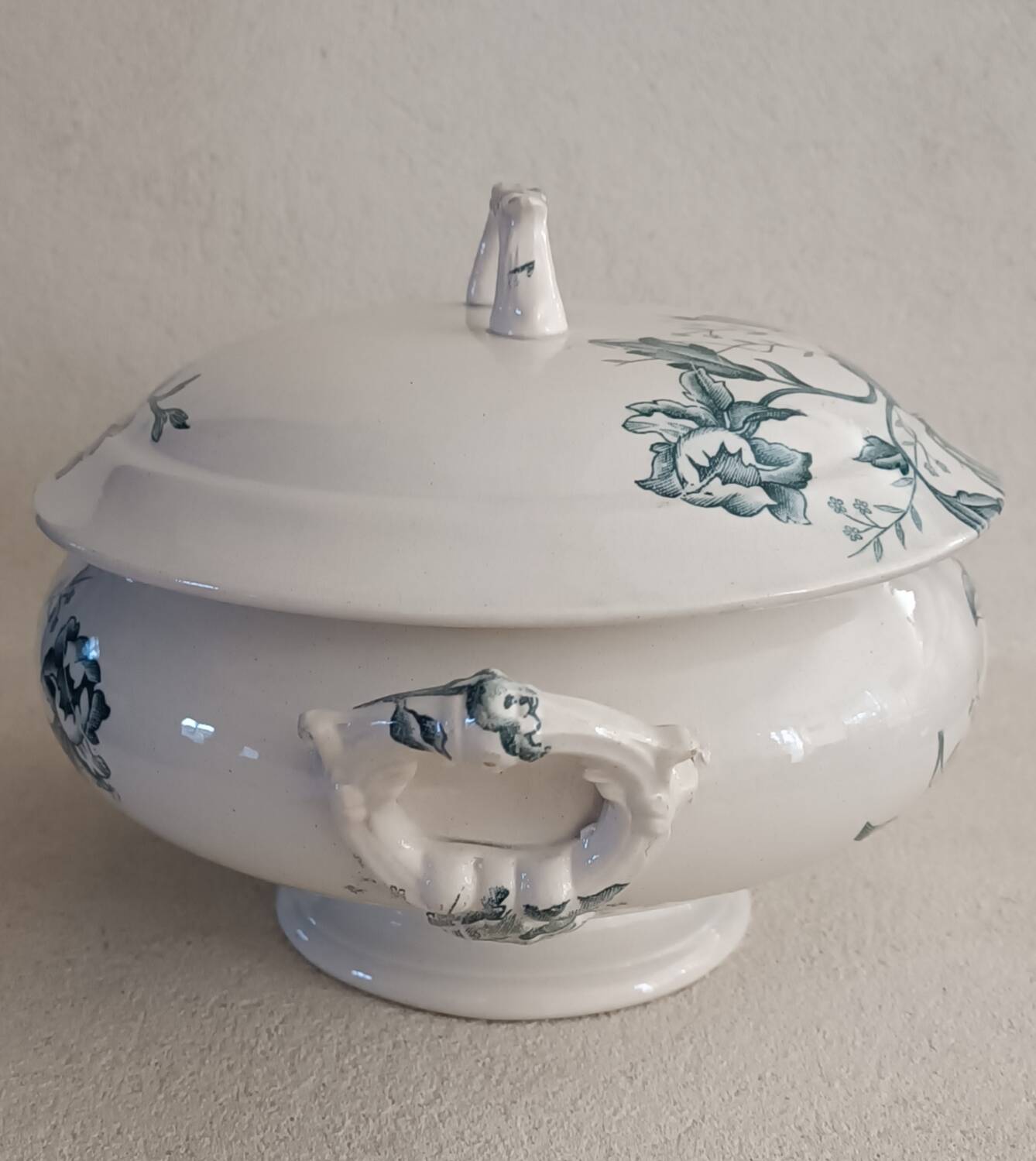 Lyon iron earth soup tureen