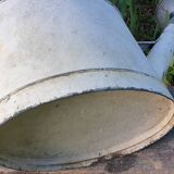 Arrosoir blanc en zinc