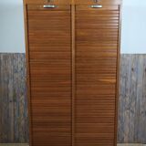 Double curtain binder