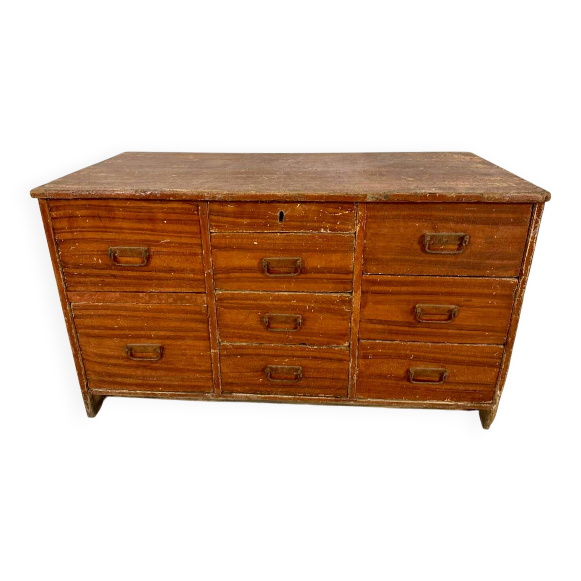 Commercial workbench with 9 drawers