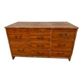 Commercial workbench with 9 drawers